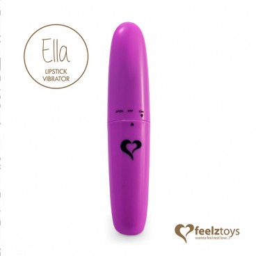 Ella lipstick vibrator purple Feelztoys 