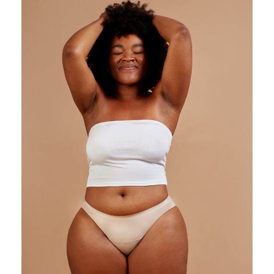 Mutande Mestruali Flusso Leggero Beige Seamless - Cheeky Fluxies Mutande Mestruali Flusso Leggero Beige Seamless - Cheeky Fluxies
