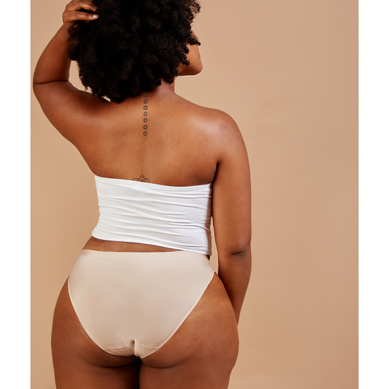 Mutande Mestruali Flusso Leggero Beige Seamless - Cheeky Fluxies Mutande Mestruali Flusso Leggero Beige Seamless - Cheeky Fluxies